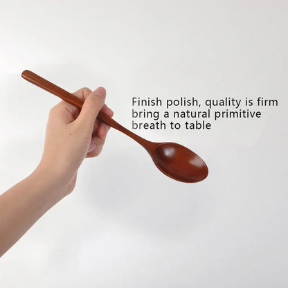 Wooden Spoon Set for Cooking and Dining