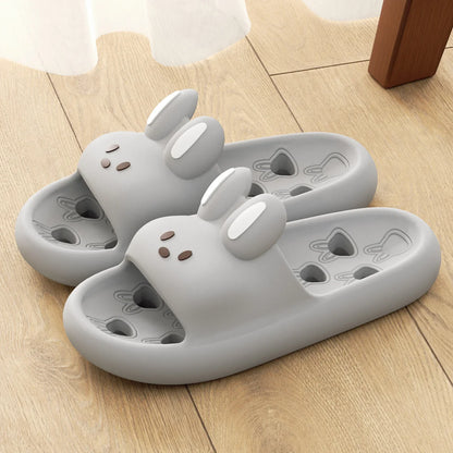 Cartoon Women Non-Slip EVA Bathroom Slippers