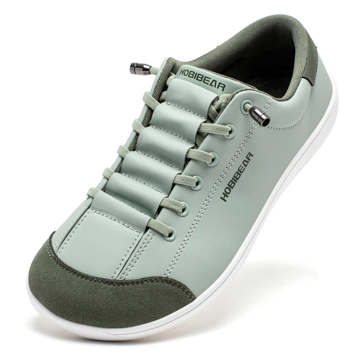 HOBIBEAR Unisex Barefoot Wide Toe Sneakers Artificial Leather