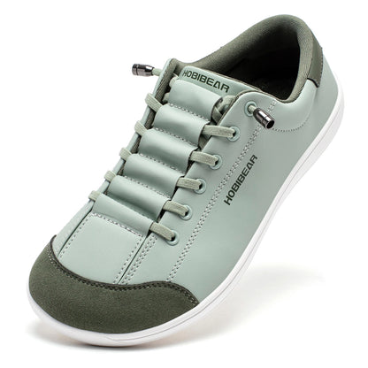 HOBIBEAR Unisex Barefoot Wide Toe Sneakers Artificial Leather