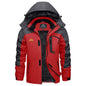 Men's Waterproof Fleece Ski Jacket Parka