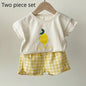 Cotton Toddler Summer Pajamas Set for Kids