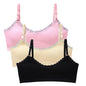 Girls Lace Training Bras Set Cotton Padded Daily Wear