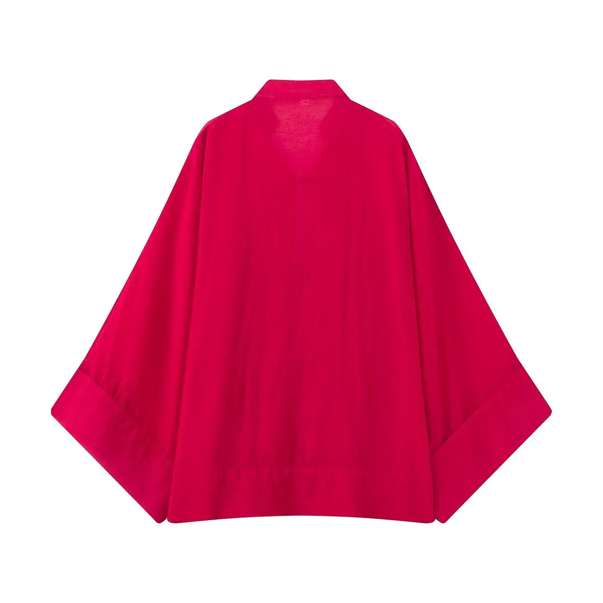 Women's Yellow Long Sleeve Shirt with Knot Decoration