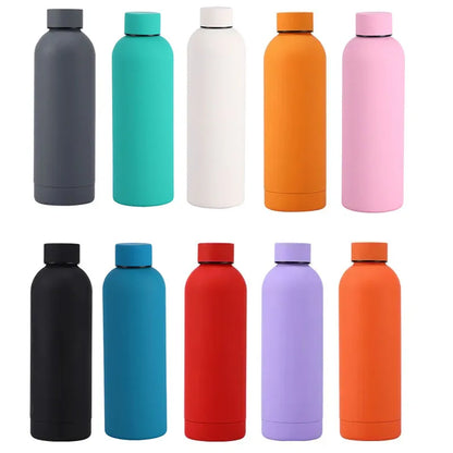 500/750ML Stainless Steel Thermos Cup for Outdoor Use