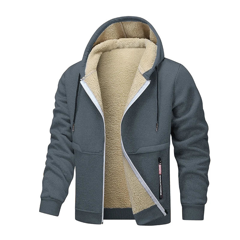 Animal Game Heavyweight Fleece Hooded Jacket