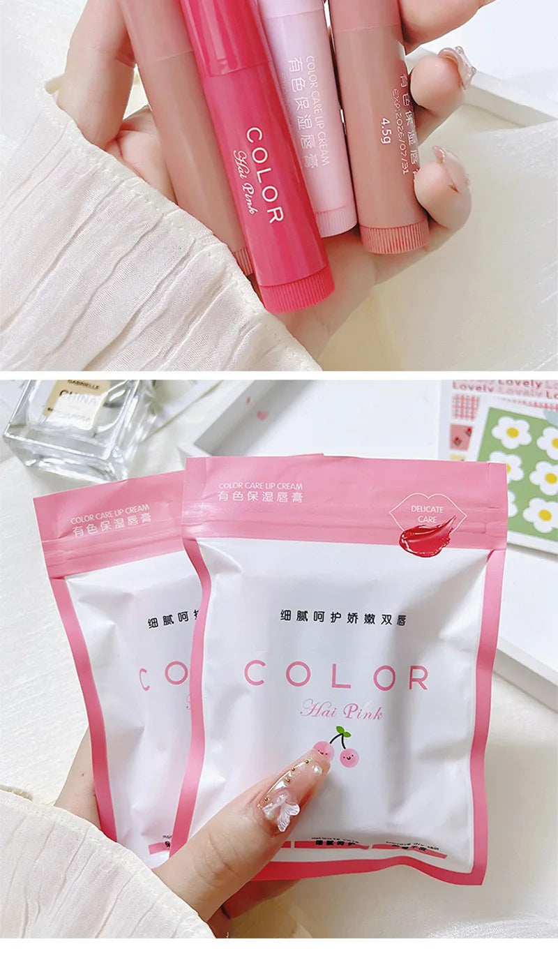 HAIPINK Tinted Lip Balm Set – 3 Pieces