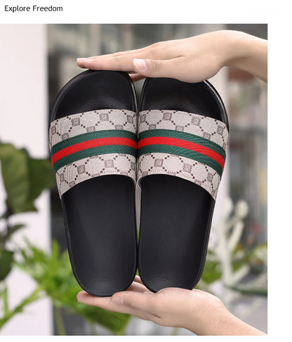 Men's Ultra Soft Non-slip PVC Slippers for Summer