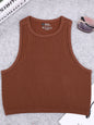 Nylon Seamless Knitted Yoga Vest for Women