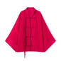 Women's Yellow Long Sleeve Shirt with Knot Decoration