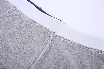 4pcs Cotton Boxer Shorts for Men Soft Underwear Set