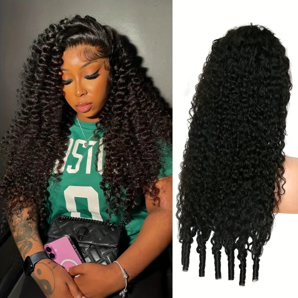 13x6 Lace Frontal Wig Burmese Curly Human Hair