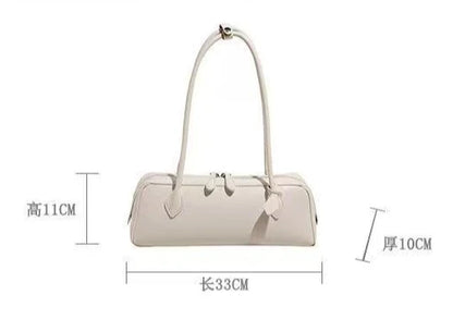 Vintage Cowhide Shoulder Bag for Women