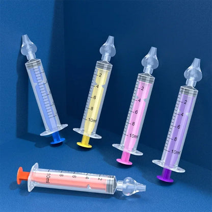 10ML Baby Nasal Aspirator Syringe Silicone Cleaner