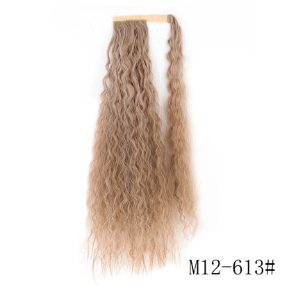 Long Straight Clip-in Ponytail Hair Extension Black