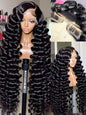 Loose Deep Wave Frontal Wig 42 Inch Remy Human Hair