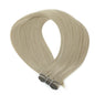 30 Inch Bone Straight Synthetic Hair Bundles Piano Blonde Ombre