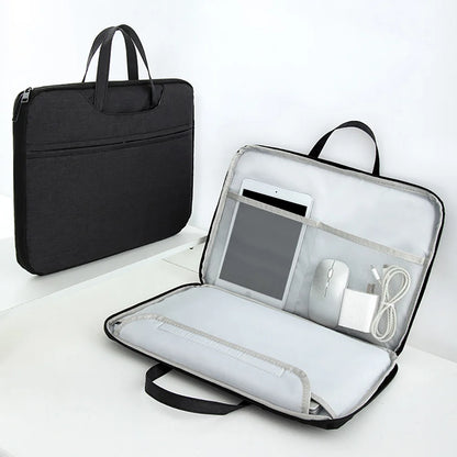 Suede Laptop Bag for 13.3 to 15.6 Inch Devices