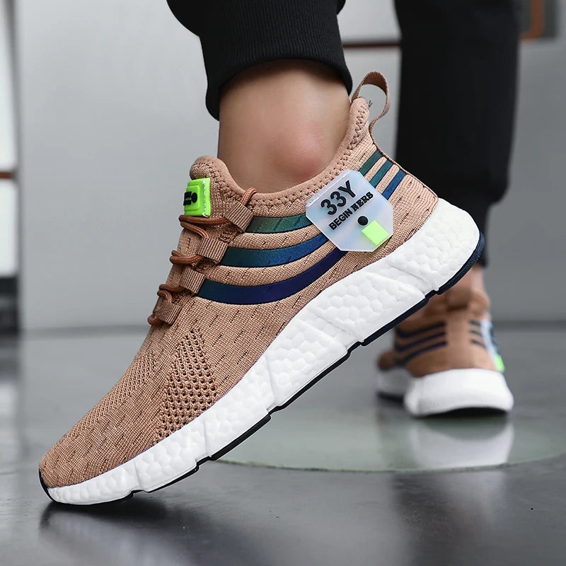 Men's Lightweight Breathable Mesh Casual Sneakers
