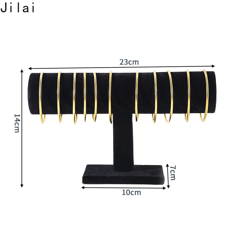 Flannel Single-layer Bracelet Rack Jewelry Display Rack