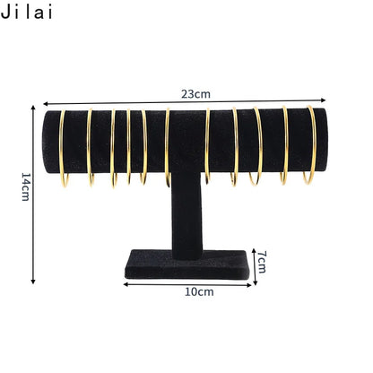 Flannel Single-layer Bracelet Rack Jewelry Display Rack