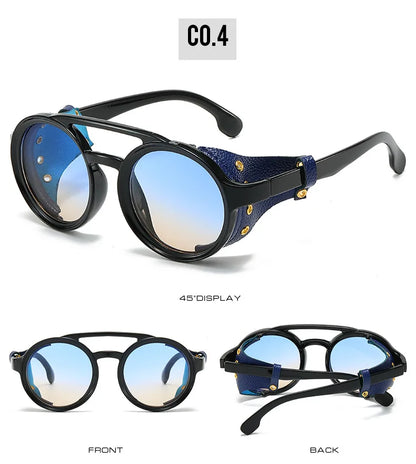 Retro Round Sunglasses for Men and Women UV400