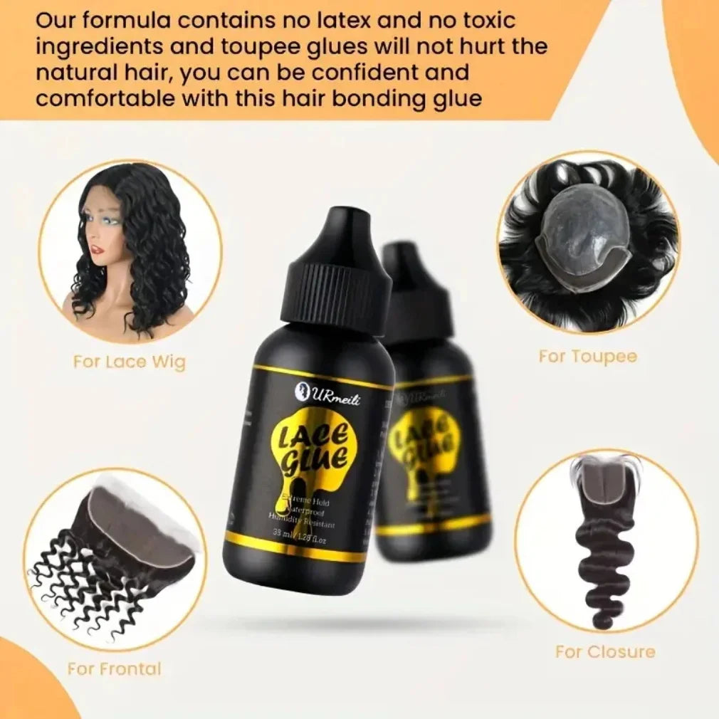 4 Pcs Lace Front Wig Glue and Adhesive Remover