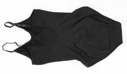 Low Back Bodysuit Shapewear for Women Black
