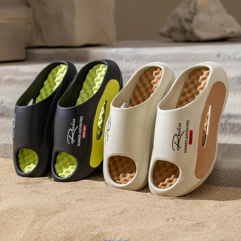 EVA Indoor Outdoor Massage Slippers for Men and Women
