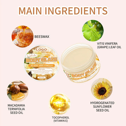 Vanilla Body Glaze for Moisturizing and Nourishing Skin