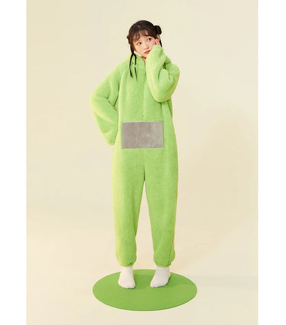 Soft Cotton Polyester Long Sleeve Onesies Pajamas