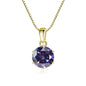 Moissanite Pendant Necklace 925 Sterling Silver Women