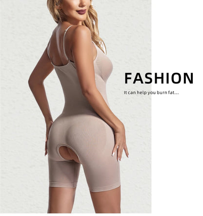 Women Seamless Compression Bodysuit Shapewear