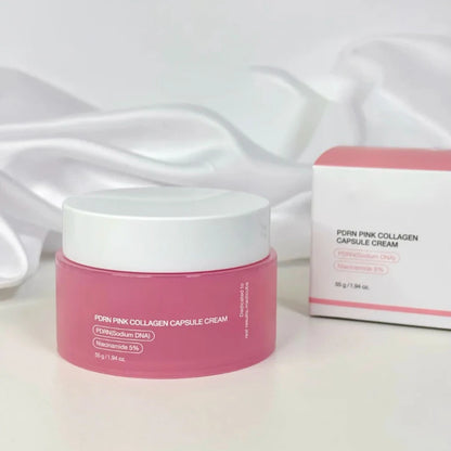 Korean Pink Collagen PDRN Cream with Niacinamide