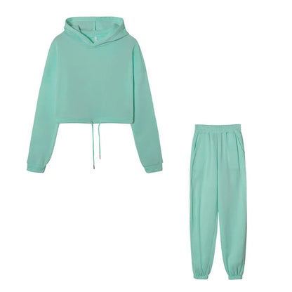 Women's Oversized Hoodie and Sweatpants Tracksuit