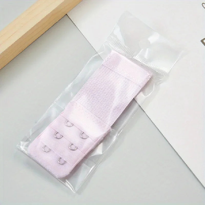 2 Hooks Elastic Bra Extenders for Women, Polyester