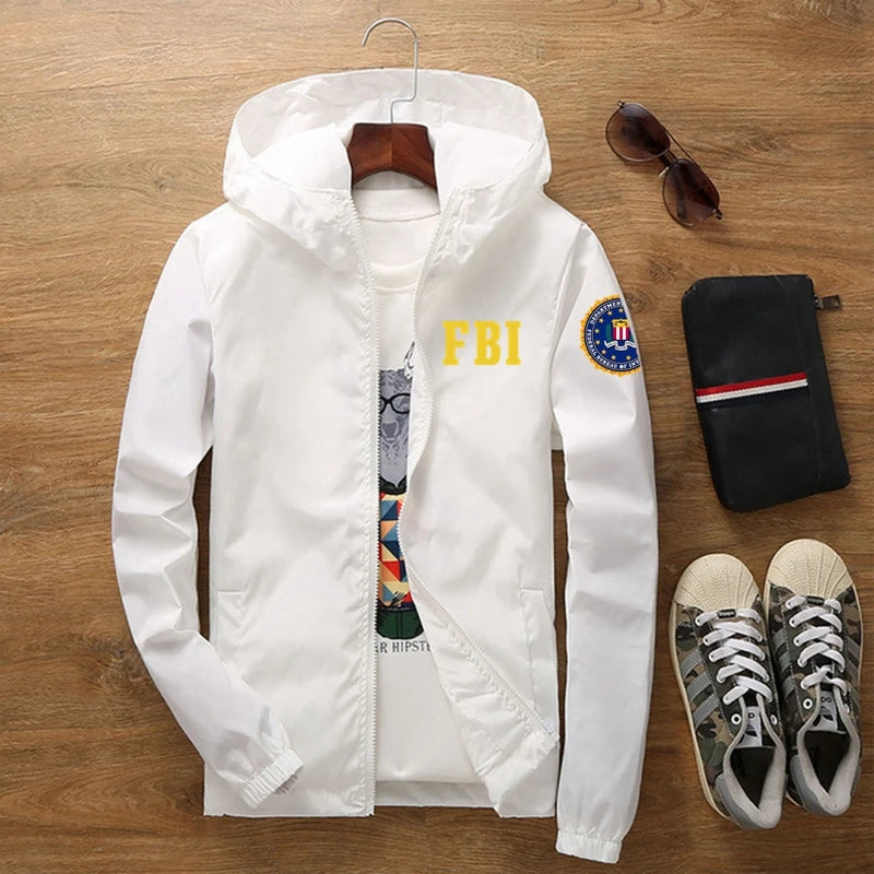 Ultra Light Men's Hooded Windbreaker Jacket