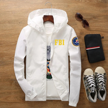 Ultra Light Men's Hooded Windbreaker Jacket