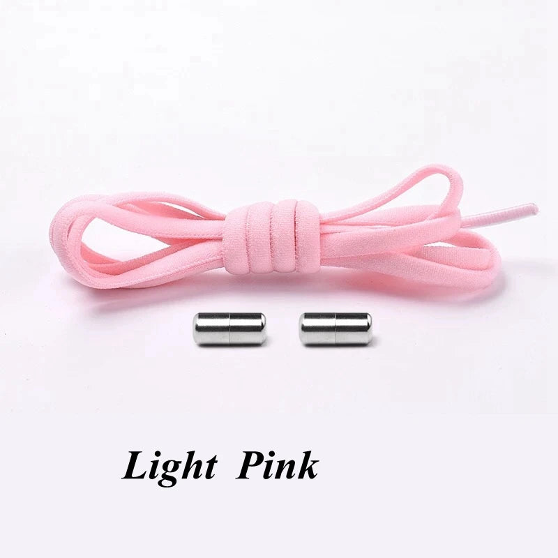 Round Elastic No Tie Shoelaces for Kids and Adults