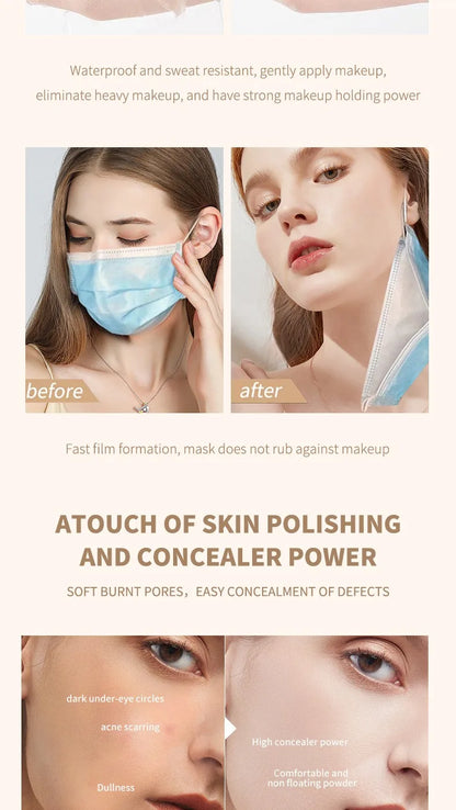 Color Changing Foundation Concealer Long Lasting Moisturizing