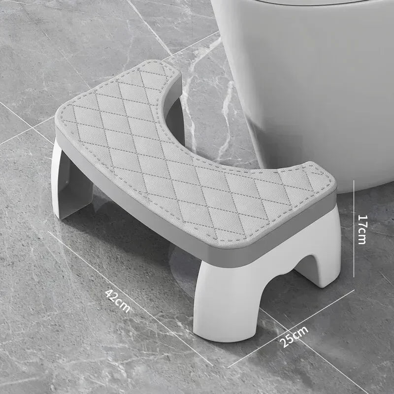 Universal Squatty Potty Toilet Stool - Plastic Waterproof Design