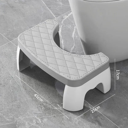 Universal Squatty Potty Toilet Stool - Plastic Waterproof Design