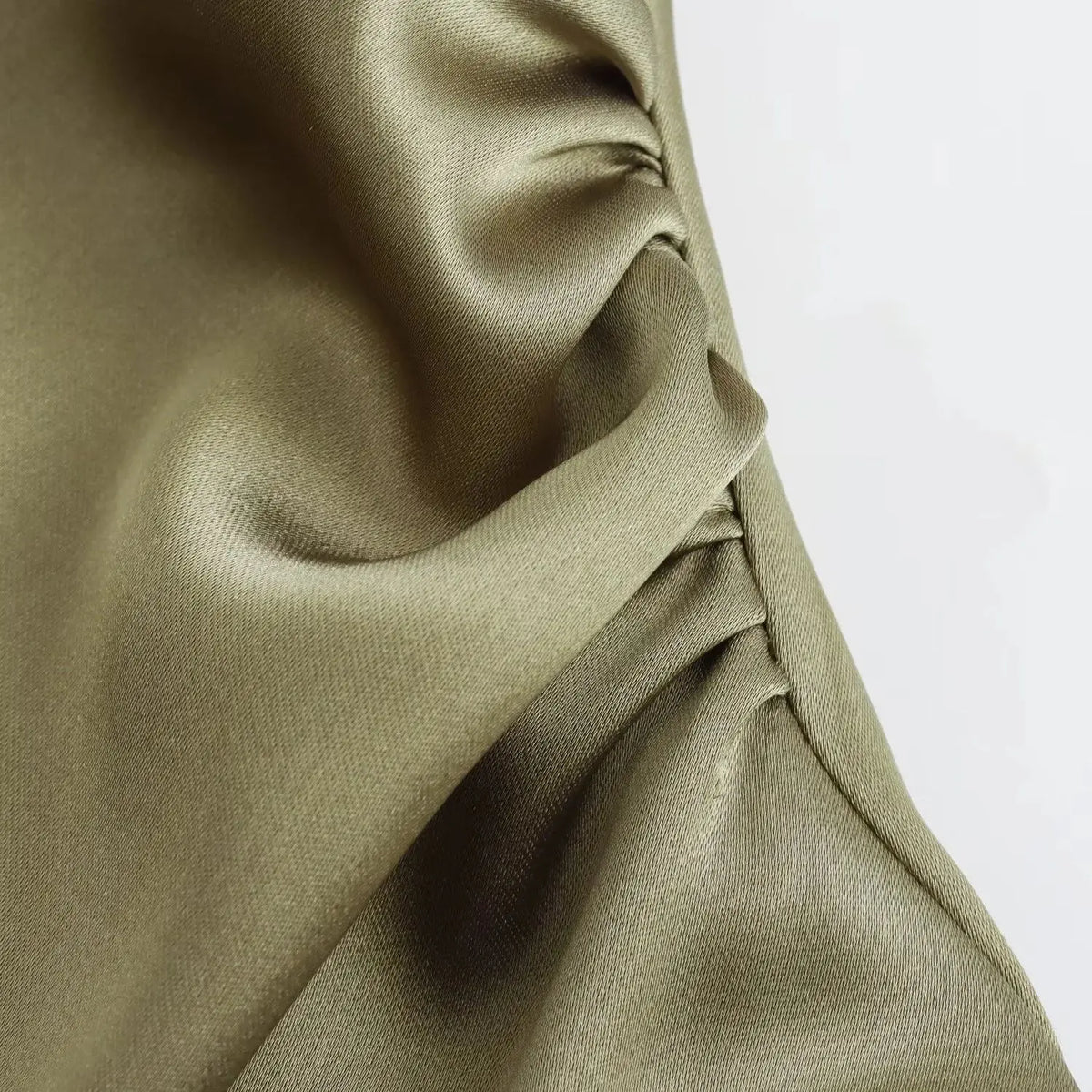 Satin Midi Dress for Women Sleeveless Elegant Evening Dress
