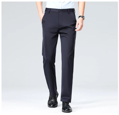 Men's Summer Casual Suit Pants Plus Size 28-42