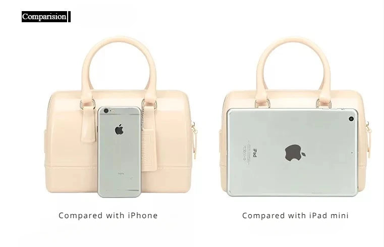 Jelly Bag Crossbody Pillow Bag in Macaron Colors