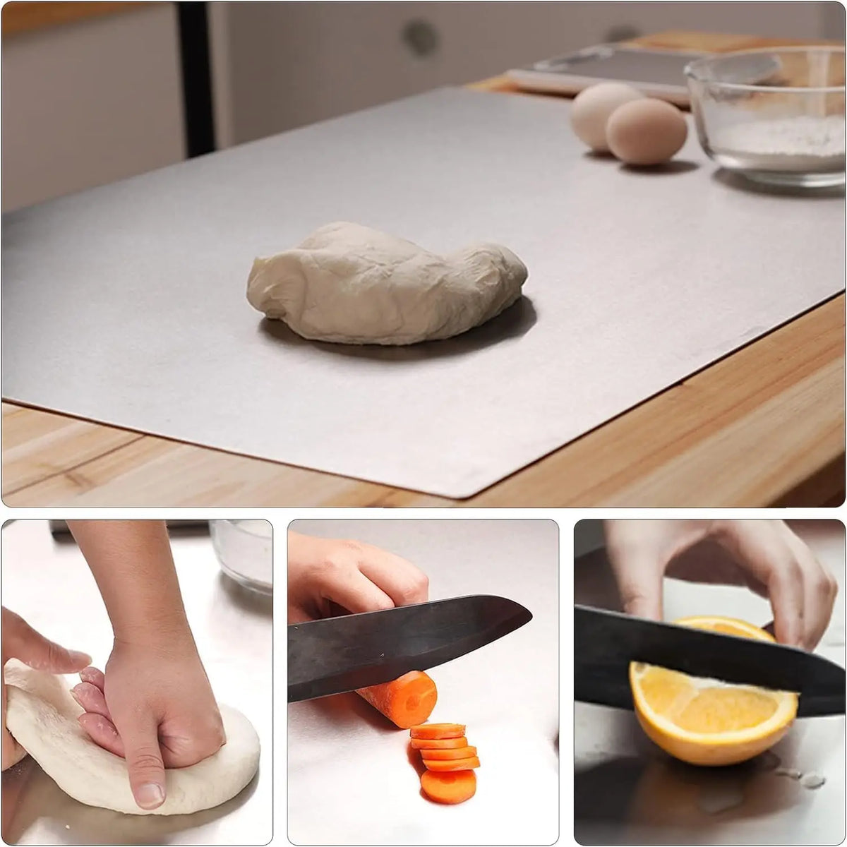 Stainless Steel Chopping Board 304 Non-slip Edge