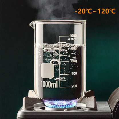 Glass Measuring Cup With Handle Heat-resistant 50-1000ml