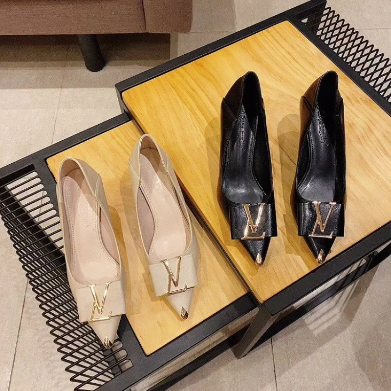 Pointed Toe Stiletto Heels Women's Office Pumps