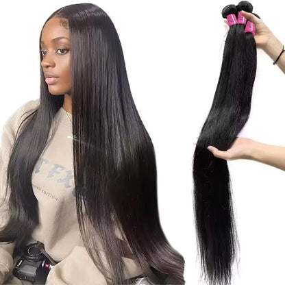 26 Inch Brazilian Raw Human Hair Weave Bundles