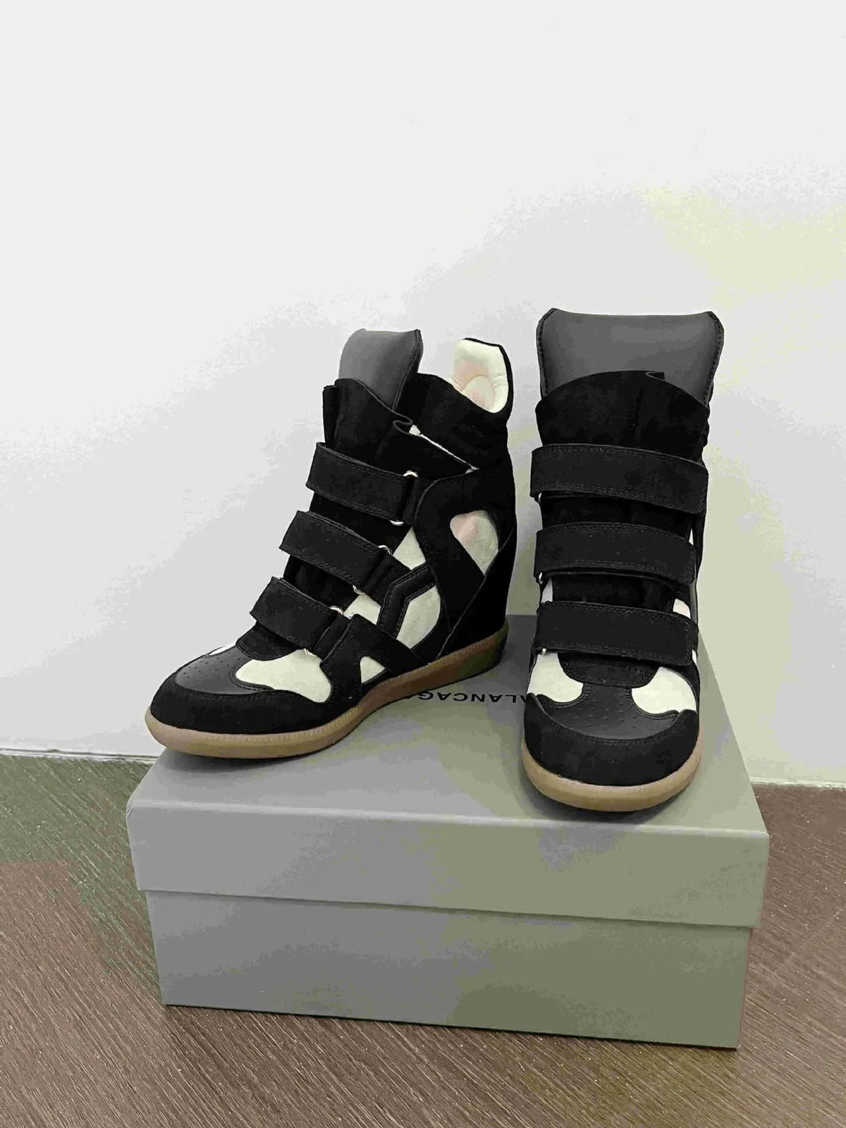 Women's Genuine Leather Ankle Boots with Hidden Heel